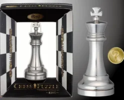 Chess Silver King - Cast Puzzle