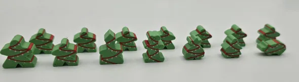 Christmas set 2 - Carcassonne Big Box Meeples