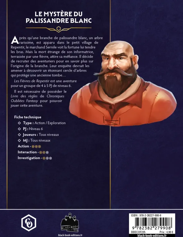 Chroniques Oubliées Fantasy 2e édition - Les fièvres de Repentir