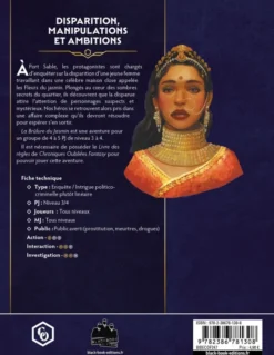 Chroniques Oubliées Fantasy 2e édition - La Brûlure du Jasmin