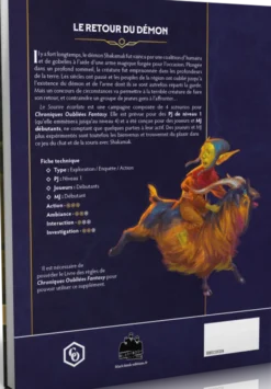 Chroniques Oubliées Fantasy 2e édition - Le Sourire Ecarlate