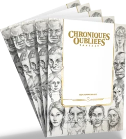 Chroniques Oubliées Fantasy 2e édition - Dossiers de personnage