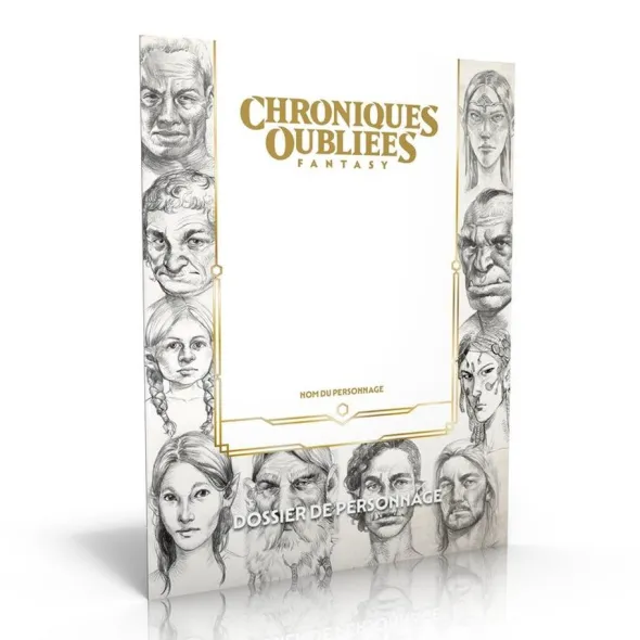 Chroniques Oubliées Fantasy 2e édition - Dossiers de personnage