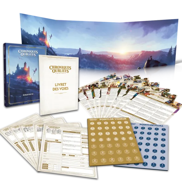 Chroniques Oubliées Fantasy 2e édition - Ecran du MJ