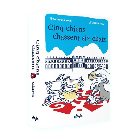 Cinq Chiens Chassent Six Chats