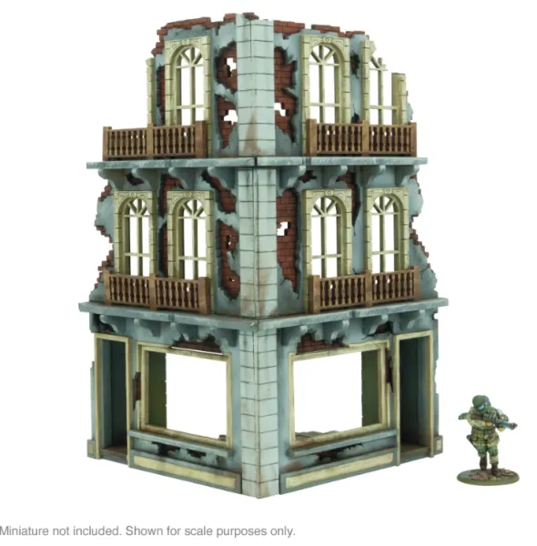 City in Ruins - 3 Storey Corner