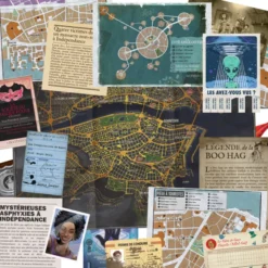 City of Mist - Cartes de la Ville de Local Legends