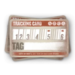 City of Mist - Tracking Cards