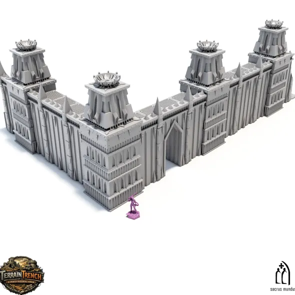 City Walls - Modular Scenery Terrain