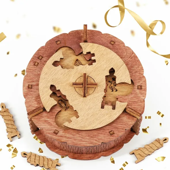 Cluebox - Birthday Cake Gift Puzzle Box