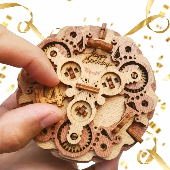 Cluebox - Birthday Cake Gift Puzzle Box