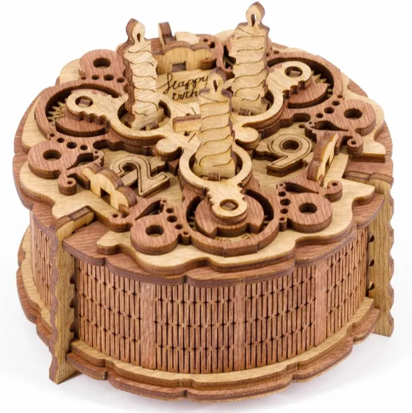 Cluebox - Birthday Cake Gift Puzzle Box
