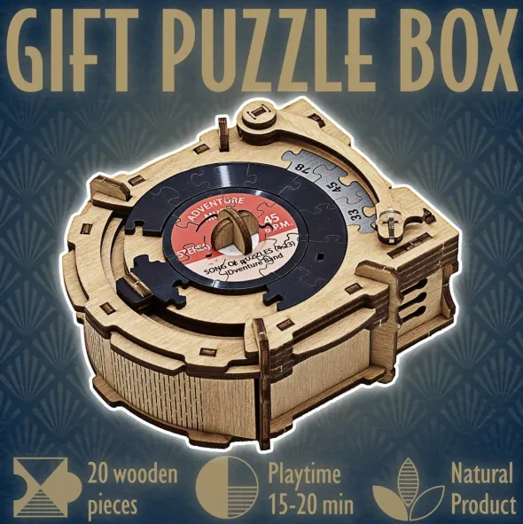 CluePuzzle - Record Player
