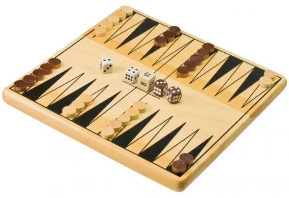 Coffret Backgammon en Bois