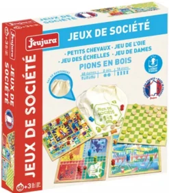 Coffret Jeux de Société en bois