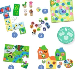 Coffret 5 Jeux - À la ferme
