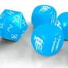 Cohors Cthulhu - Atlantean Crystal Dice Pack
