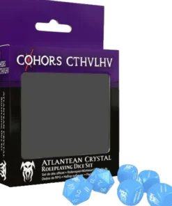 Cohors Cthulhu - Atlantean Crystal Dice Pack