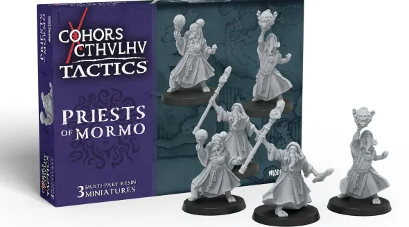 Cohors Cthulhu Tactics Miniatures - Priests of Mormo