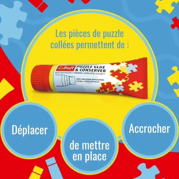 Colle Vernis pour puzzle