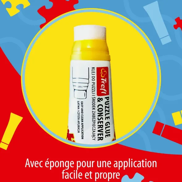 Colle Vernis pour puzzle