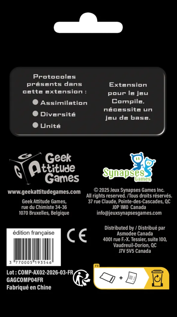 Compile 2 - Extension Fédération