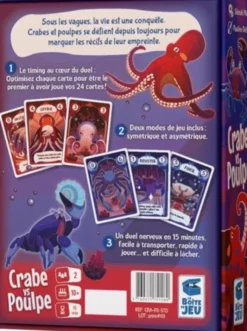 Crabe Vs Poulpe