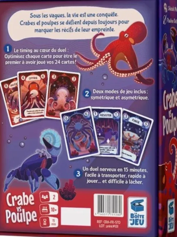 Crabe Vs Poulpe