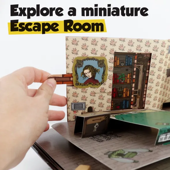 Crime Unfolds: Pop-Up Escape Book 3D