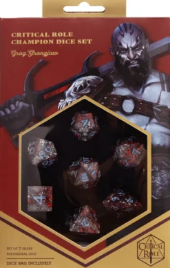 Critical Role Champion Dice Set