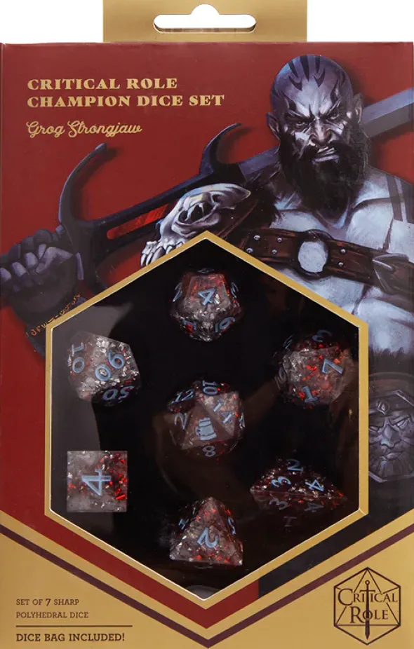 Critical Role Champion Dice Set