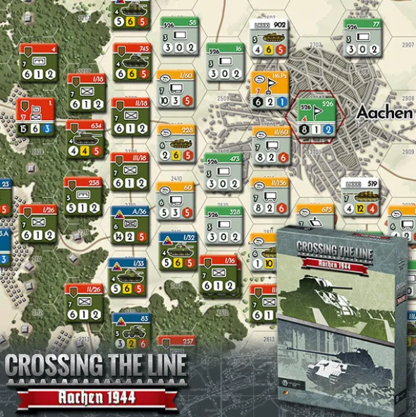 Crossing the Line - Aachen 1944 2nd. Edition