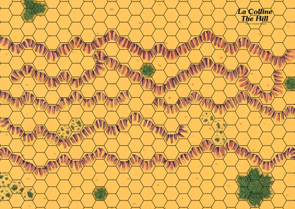 Cry Havoc - Carte Colline V2