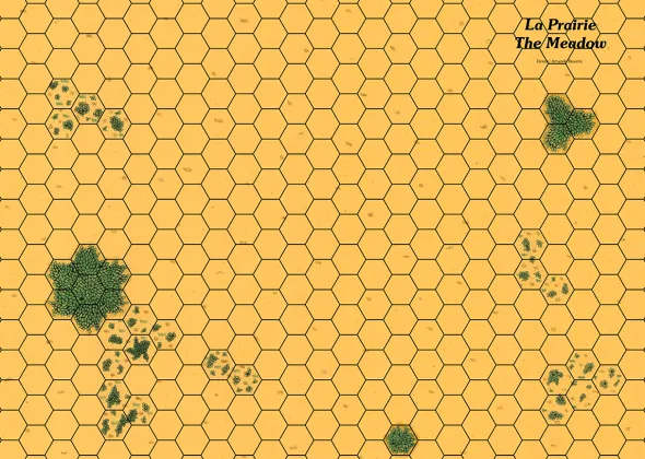 Cry Havoc - Carte Prairie