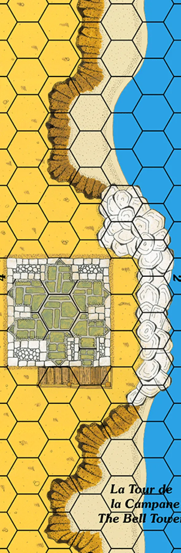 Cry Havoc - Mini-Carte La Tour de la Campane