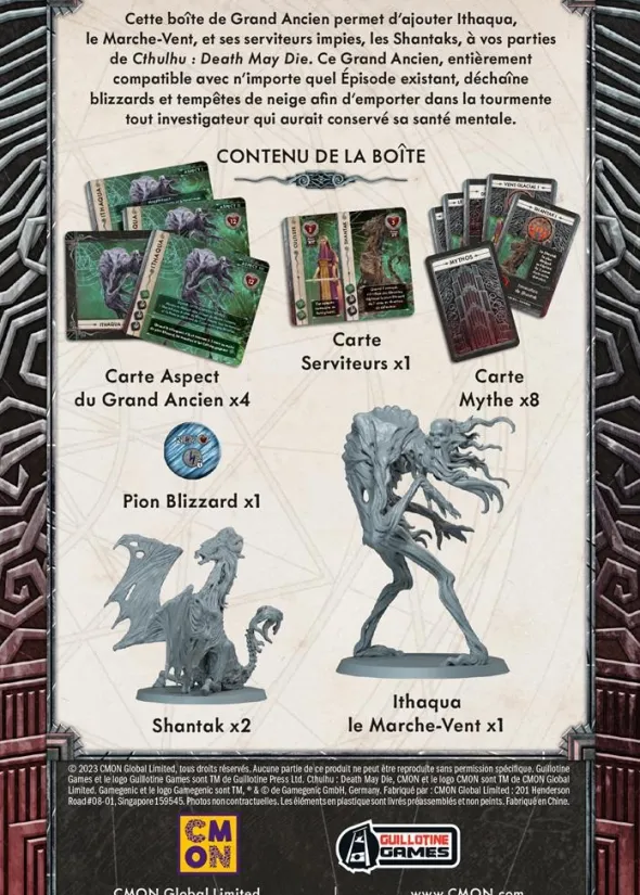 Cthulhu : Death May Die - Ithaqua Le Marche-Vent