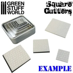Cutters Carrés pour Socles
