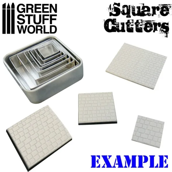 Cutters Carrés pour Socles