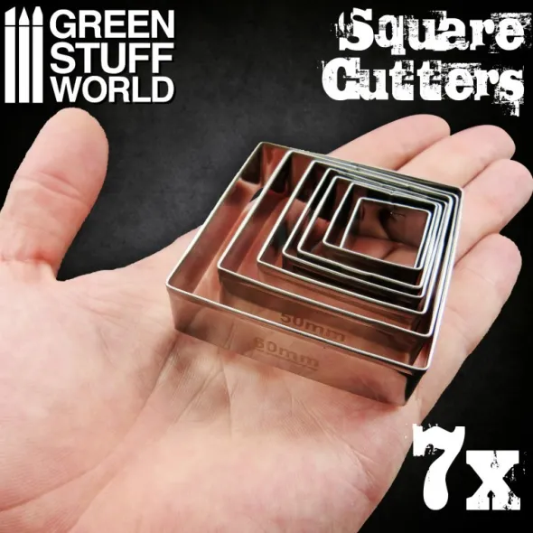 Cutters Carrés pour Socles