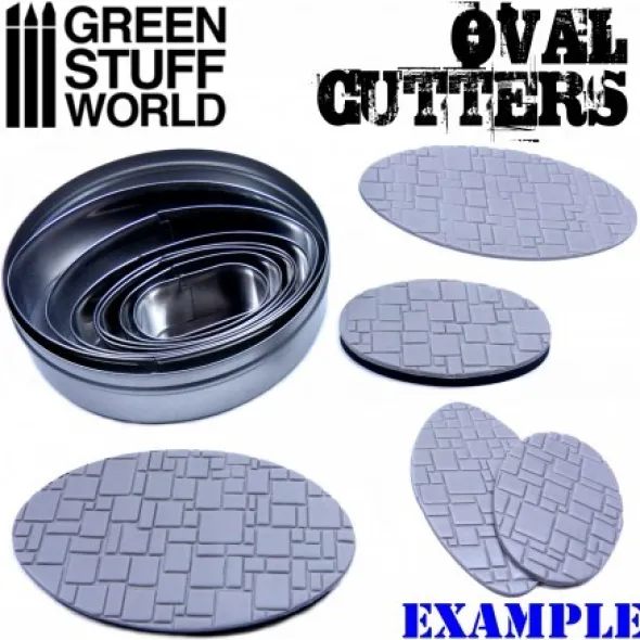 Cutters Ovales pour Socles