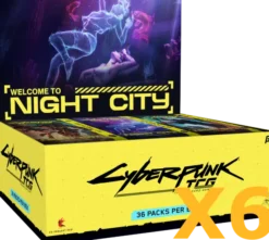 Cyberpunk JCC: Welcome To Night City - Lot de 6 Displays de 24 Boosters