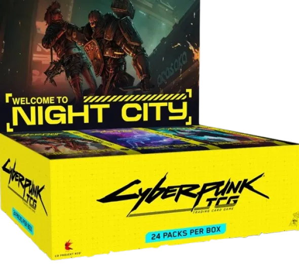 Cyberpunk JCC: Welcome To Night City - Display de 24 Boosters