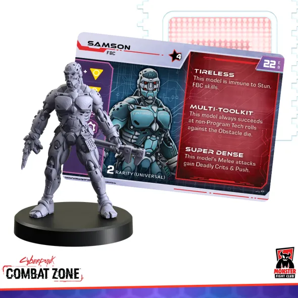 Cyberpunk Red - Combat Zone - Going Metal (Universal Full Body Conversion 1)