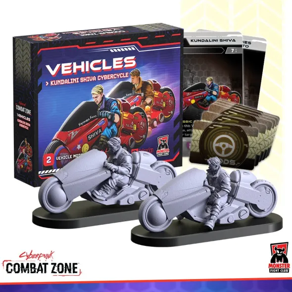 Cyberpunk Red - Combat Zone - Kundalini Shiva Cybercycle