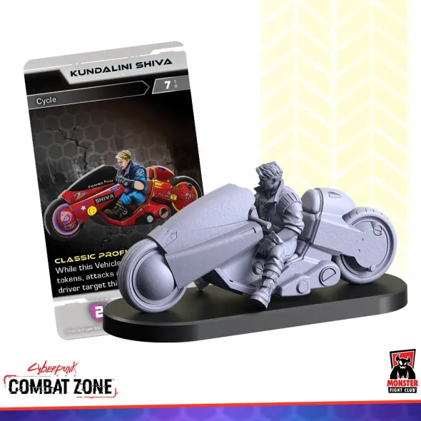 Cyberpunk Red - Combat Zone - Kundalini Shiva Cybercycle