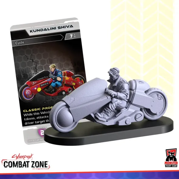 Cyberpunk Red - Combat Zone - Kundalini Shiva Cybercycle