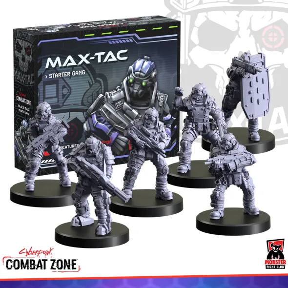 Cyberpunk Red - Combat Zone : MAX-TAC Starter Gang