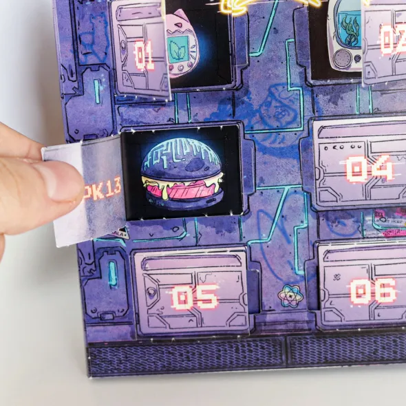 Cyberpunk Unfolds: Pop-Up Escape 3D