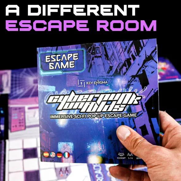 Cyberpunk Unfolds: Pop-Up Escape 3D
