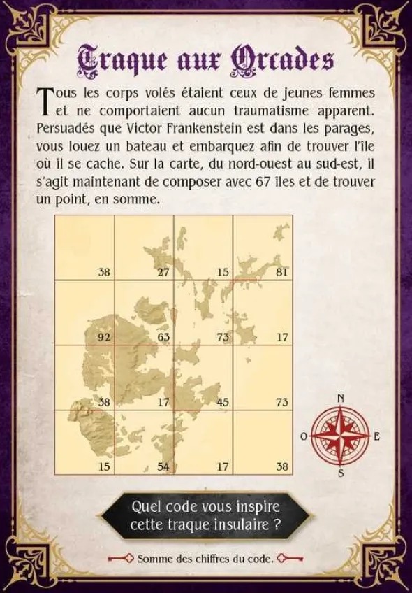 Dans l'ombre de Frankenstein - Coffret Jeu